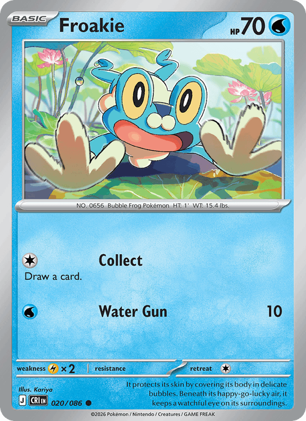 Froakie - Chaos Rising 020/086