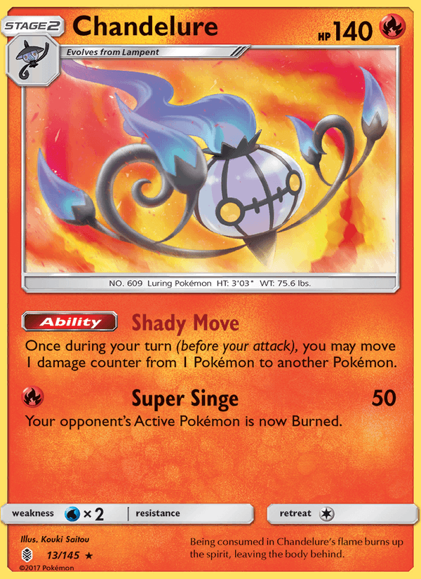 Chandelure - Guardians Rising 013/145