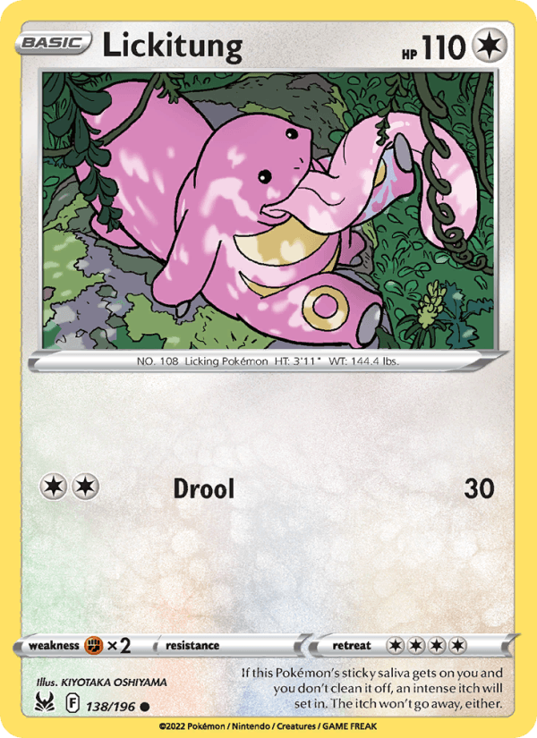 Lickitung - Lost Origin 138/196