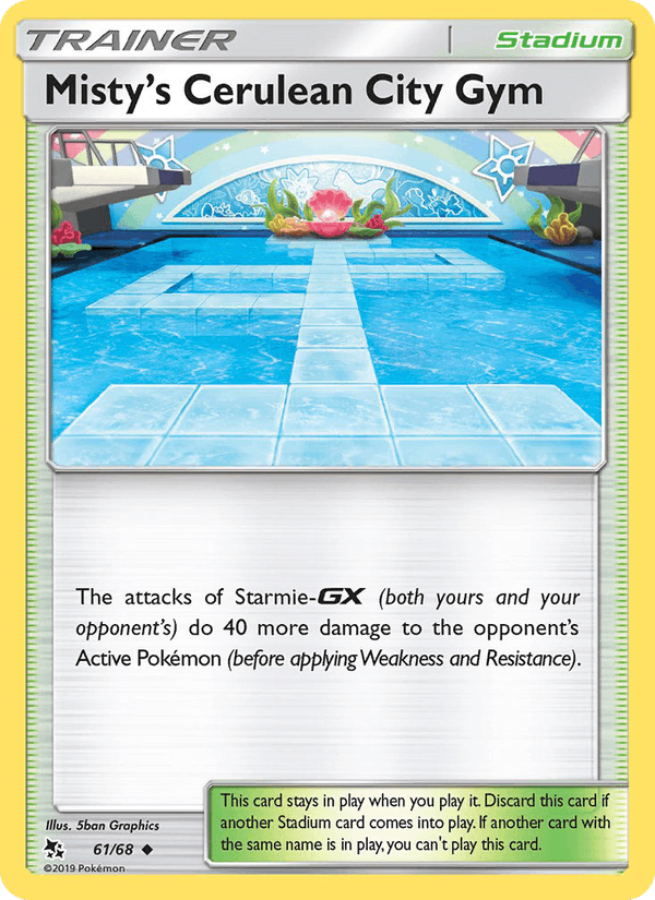Misty’s Cerulean City Gym - Hidden Fates 061/068