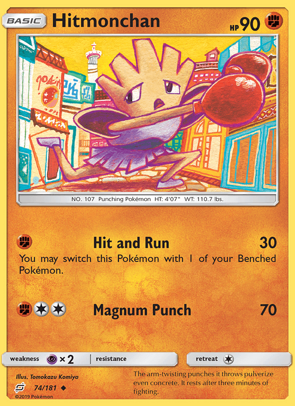 Hitmonchan - Team Up 074/181