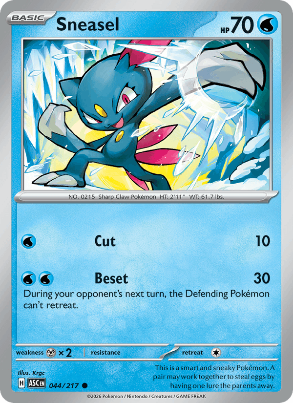 Sneasel - Ascended Heroes 044/217