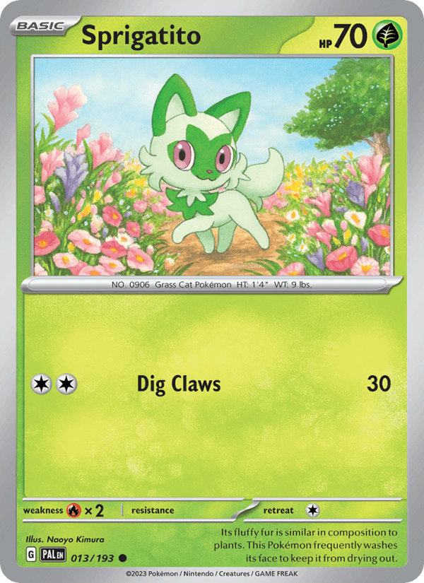 Sprigatito - Paldea Evolved 013/193
