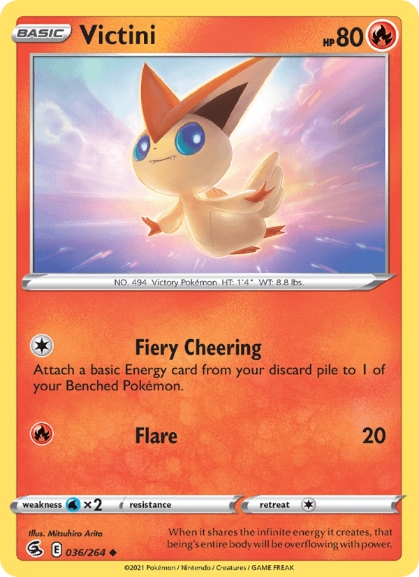 Victini - Fusion Strike 036/264