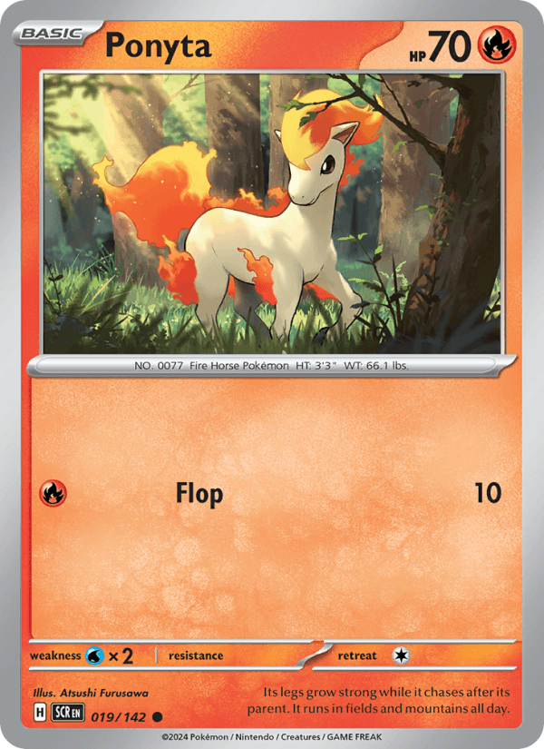 Ponyta - Stellar Crown 019/142