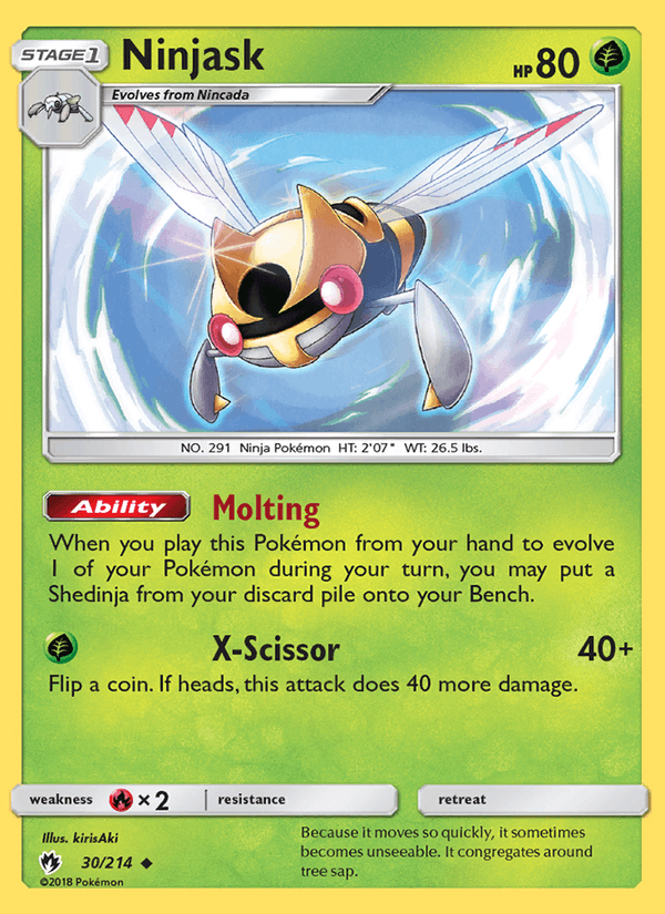 Ninjask - Lost Thunder 030/214