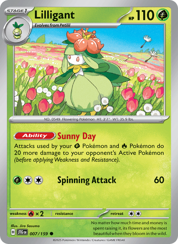 Lilligant - Journey Together 007/159