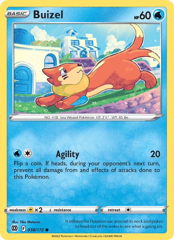 Buizel - Brilliant Stars 038/172