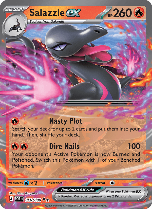 Salazzle ex - Perfect Order 016/088