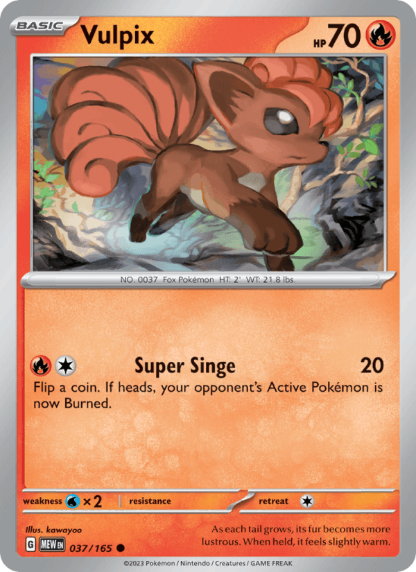 Vulpix - 151 037/165