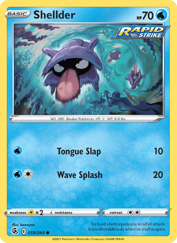 Shellder - Fusion Strike 050/264