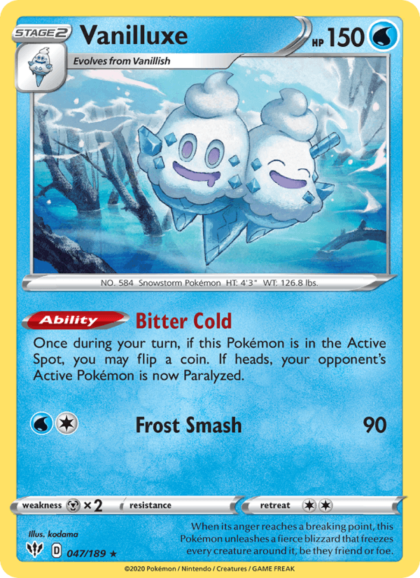 Vanilluxe - Darkness Ablaze 047/189
