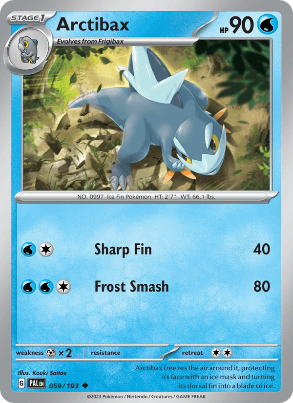 Arctibax - Paldea Evolved 059/193