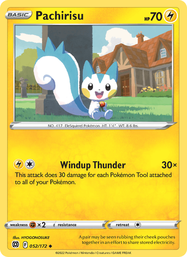Pachirisu - Brilliant Stars 052/172