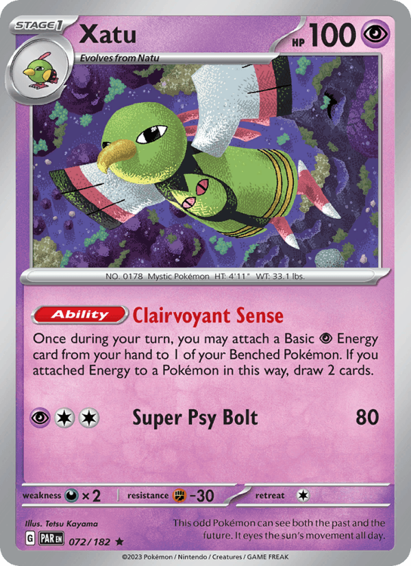 Xatu - Paradox Rift 072/182