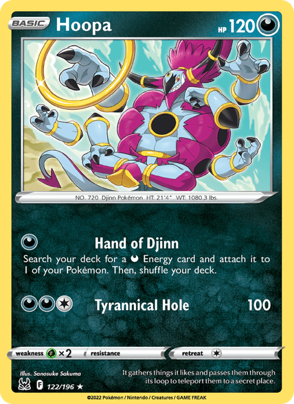 Hoopa - Lost Origin 122/196