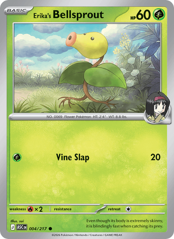 Erika's Bellsprout - Ascended Heroes 004/217