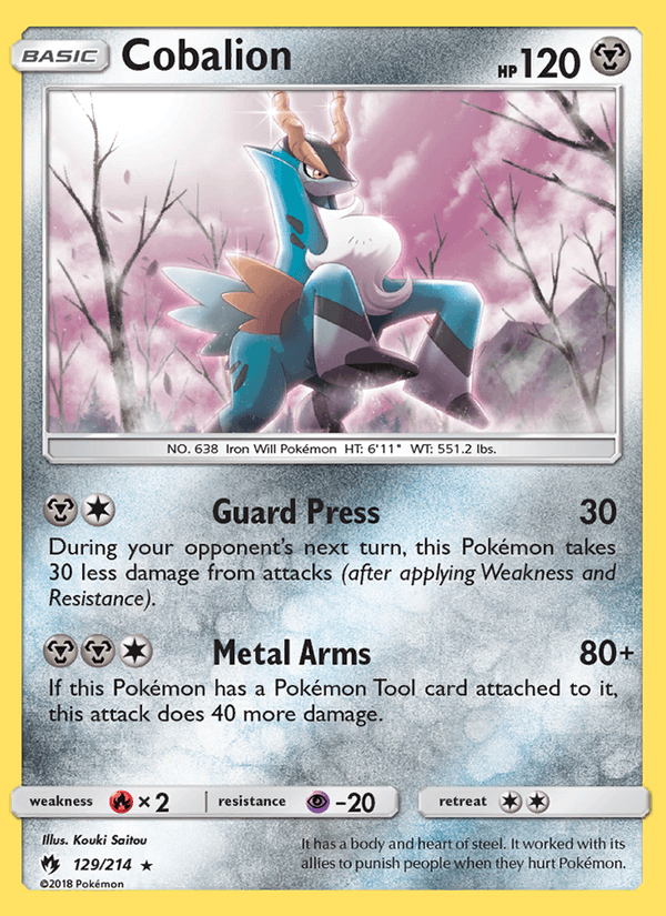Cobalion - Lost Thunder 129/214