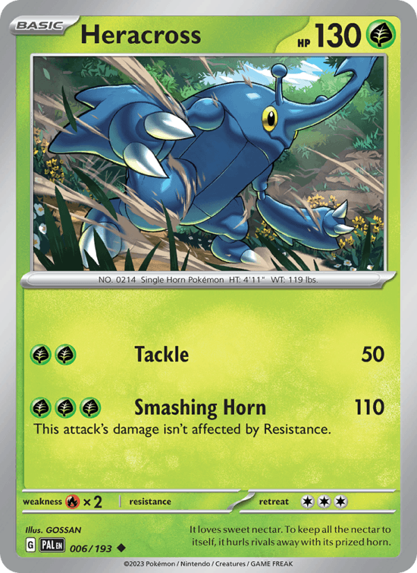 Heracross - Paldea Evolved 006/193