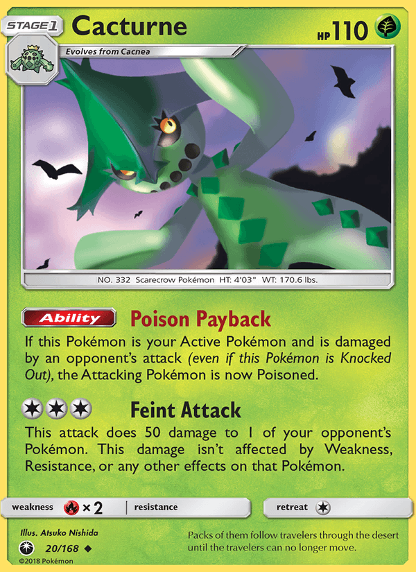 Cacturne - Celestial Storm 020/168