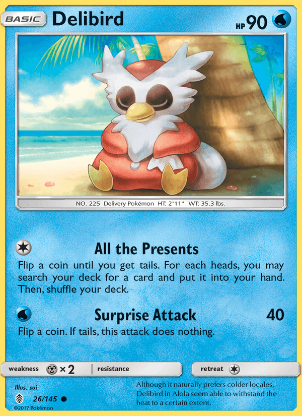 Delibird - Guardians Rising 026/145