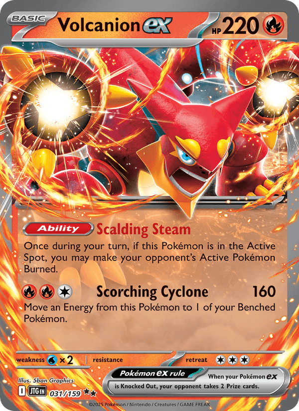 Volcanion ex - Journey Together 031/159