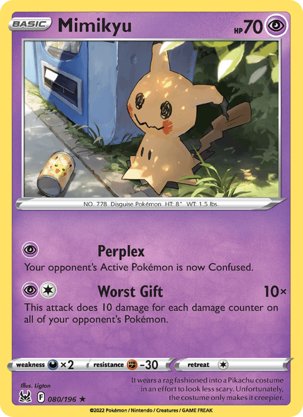 Mimikyu - Lost Origin 080/196