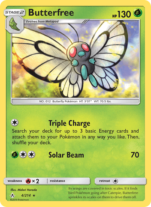 Butterfree - Unbroken Bonds 004/214