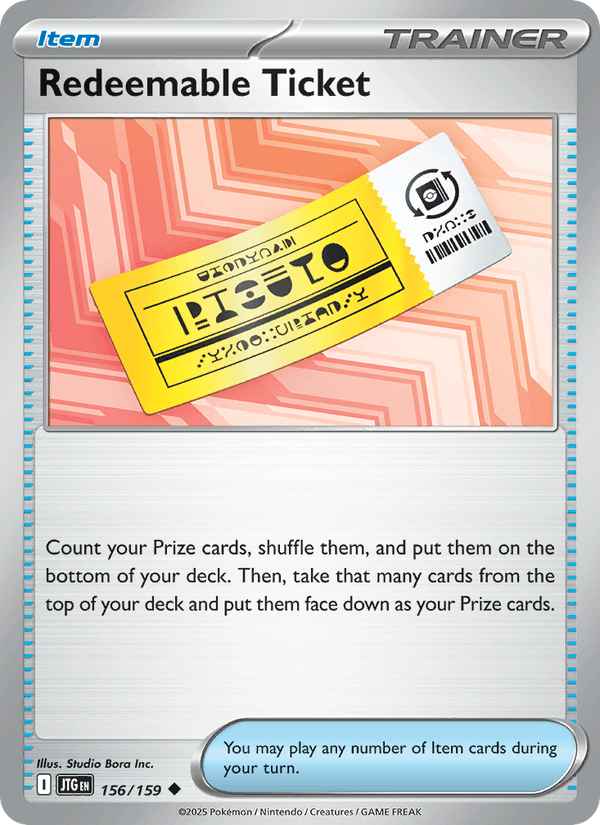 Redeemable Ticket - Journey Together 156/159