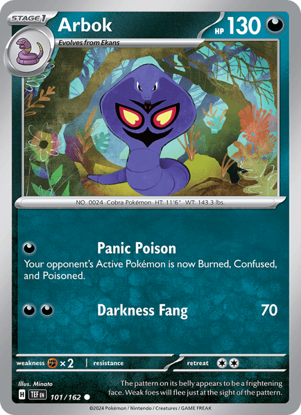 Arbok - Temporal Forces 101/162
