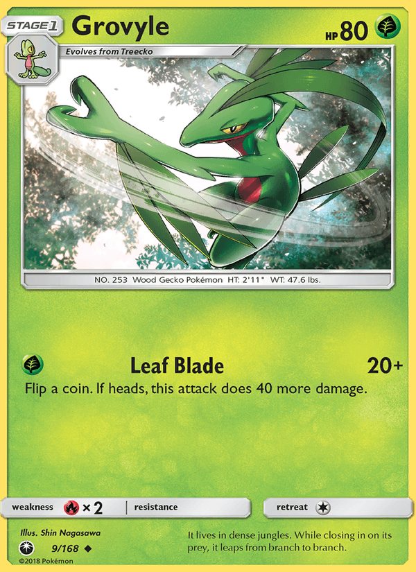 Grovyle - Celestial Storm 009/168