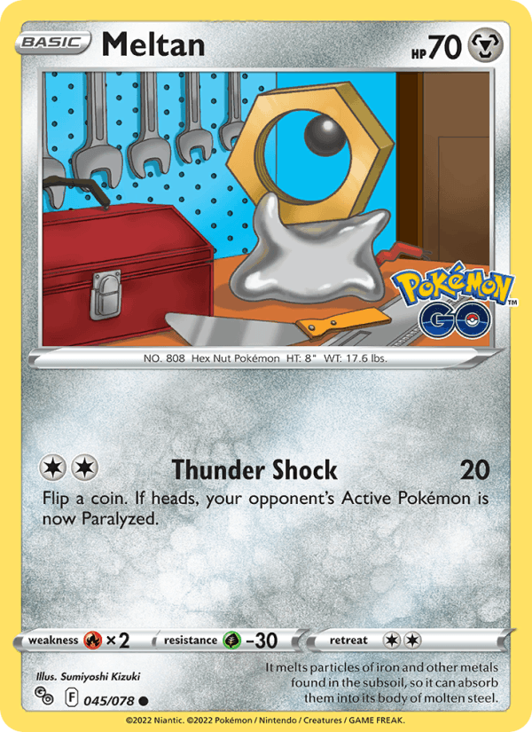 Meltan - Pokémon GO 045/078