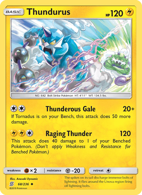 Thundurus - Unified Minds 068/236