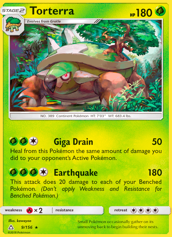 Torterra - Ultra Prism 009/156