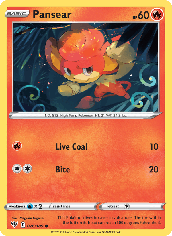 Pansear - Darkness Ablaze 026/189