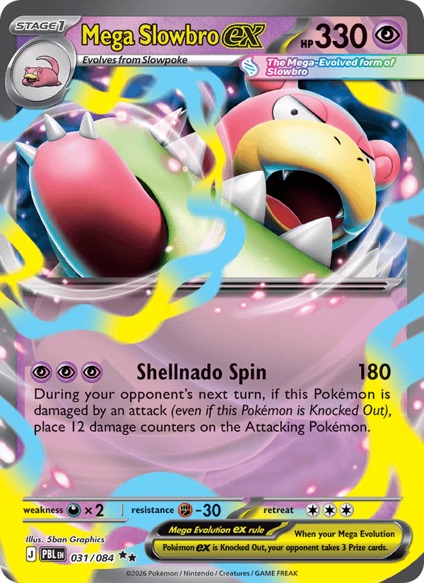 Mega Slowbro ex - Pitch Black 031/084