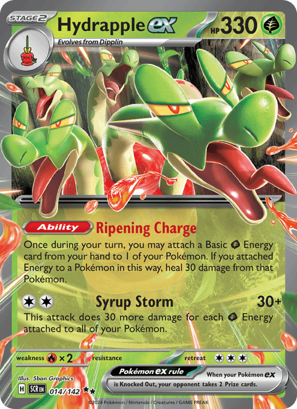 Hydrapple ex - Stellar Crown 014/142