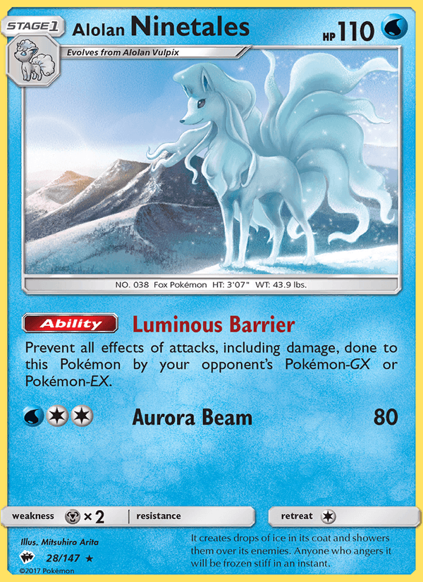 Alolan Ninetales - Burning Shadows 028/147