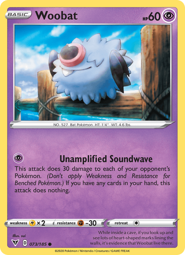 Woobat - Vivid Voltage 073/185