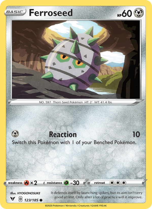 Ferroseed - Vivid Voltage 123/185