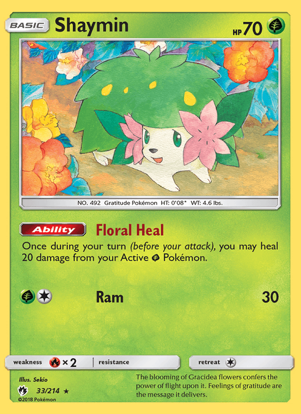 Shaymin - Lost Thunder 033/214