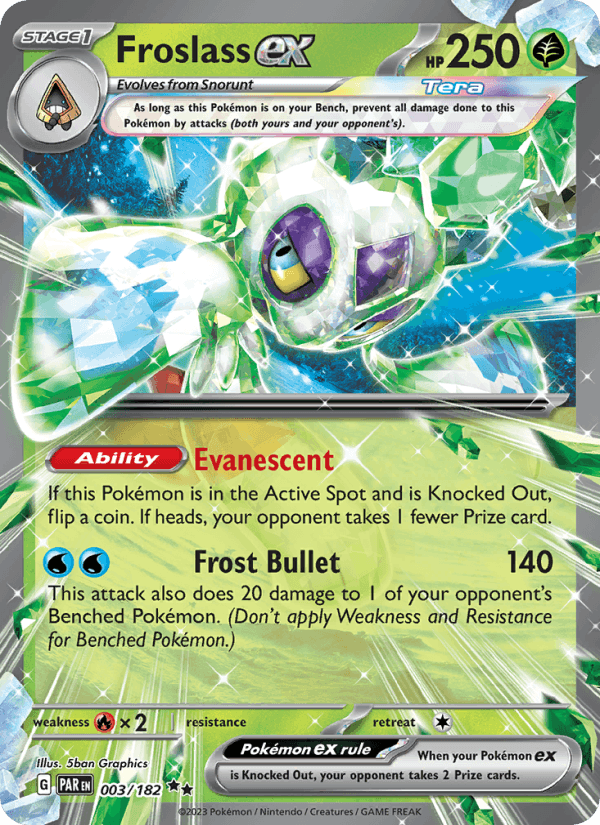 Froslass ex - Paradox Rift 003/182