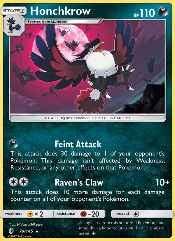 Honchkrow - Guardians Rising 079/145