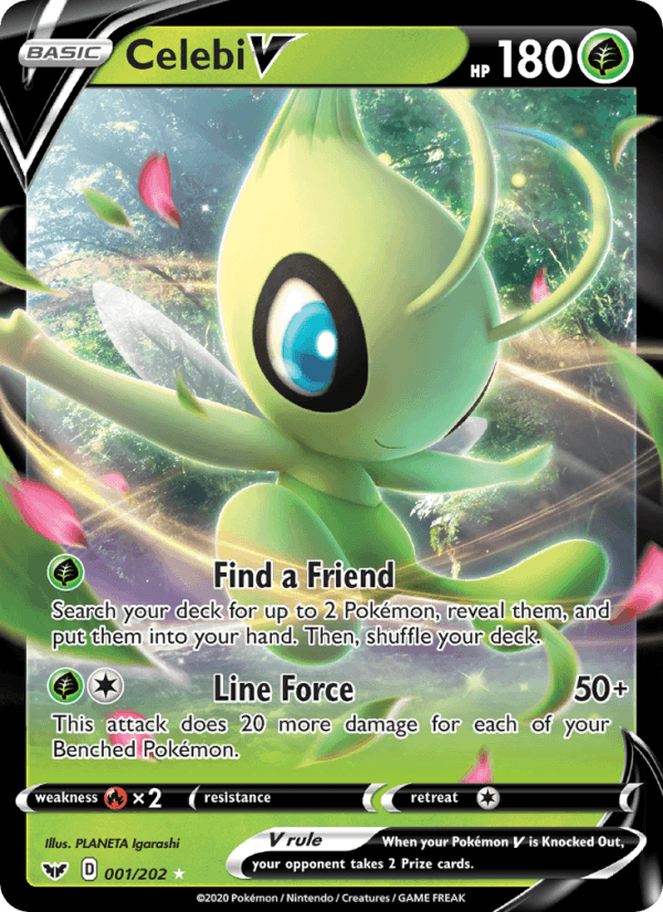Celebi V - Sword & Shield 001/202