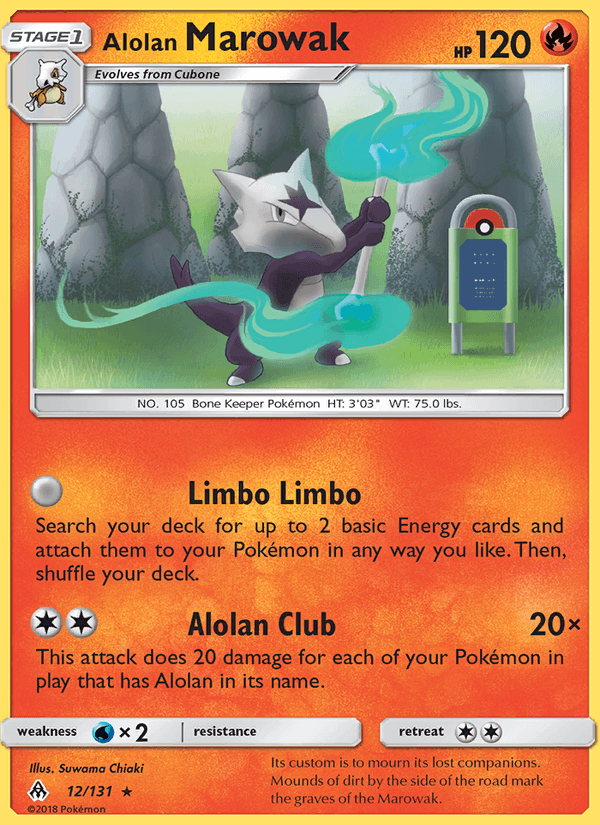 Alolan Marowak - Forbidden Light 012/131