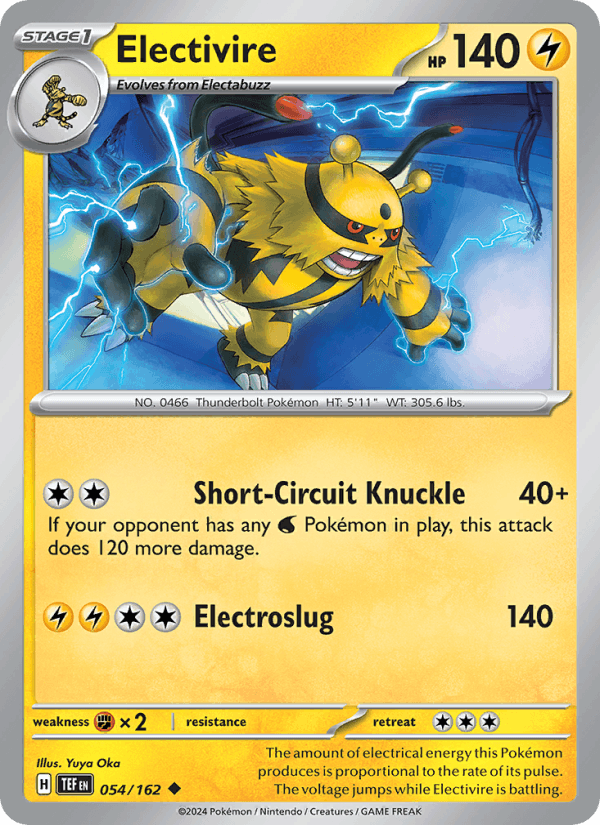 Electivire - Temporal Forces 054/162