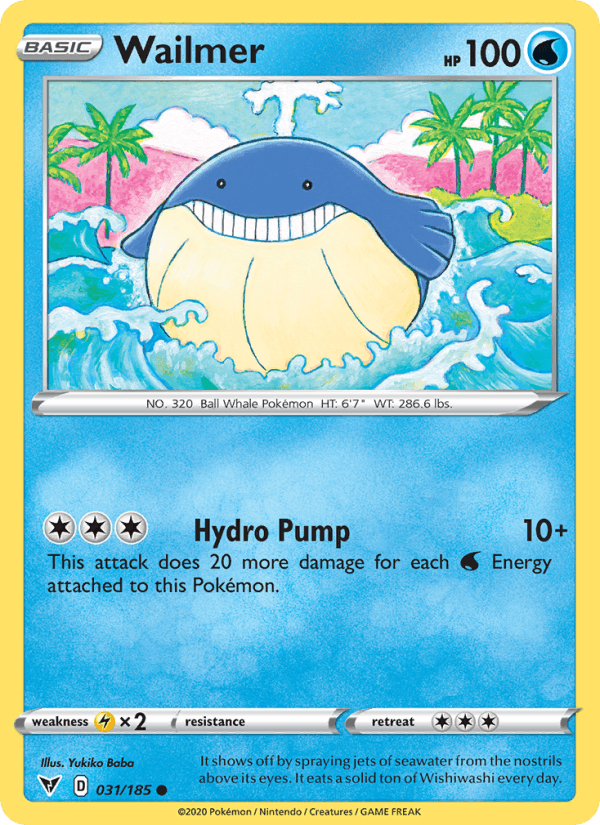 Wailmer - Vivid Voltage 031/185