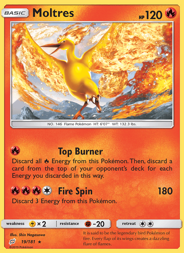 Moltres - Team Up 019/181