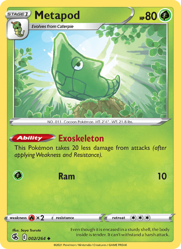Metapod - Fusion Strike 002/264