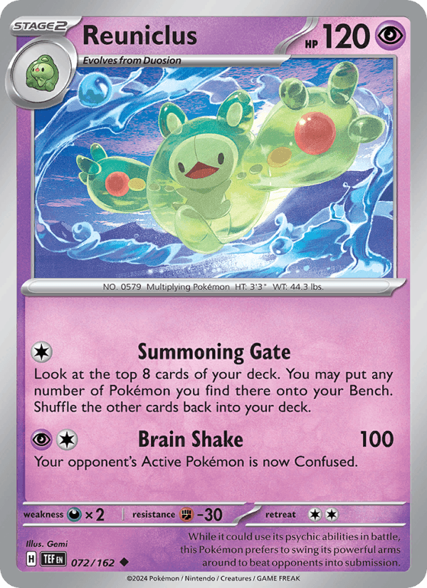 Reuniclus - Temporal Forces 072/162